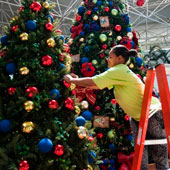Montar Árvore de Natal em francês