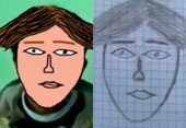 Retrato falado em francês